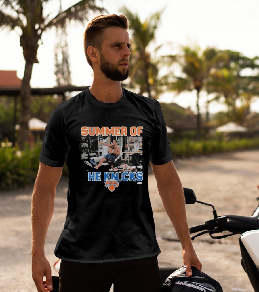 Summer Of He Knicks New York Basketball Fan Favorite 90s Nostalgia T-Shirt