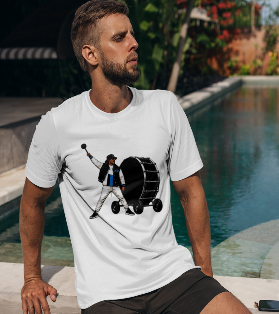 Carolina Panthers For The Culture Drummer Marching Band Fan Gear T-Shirt