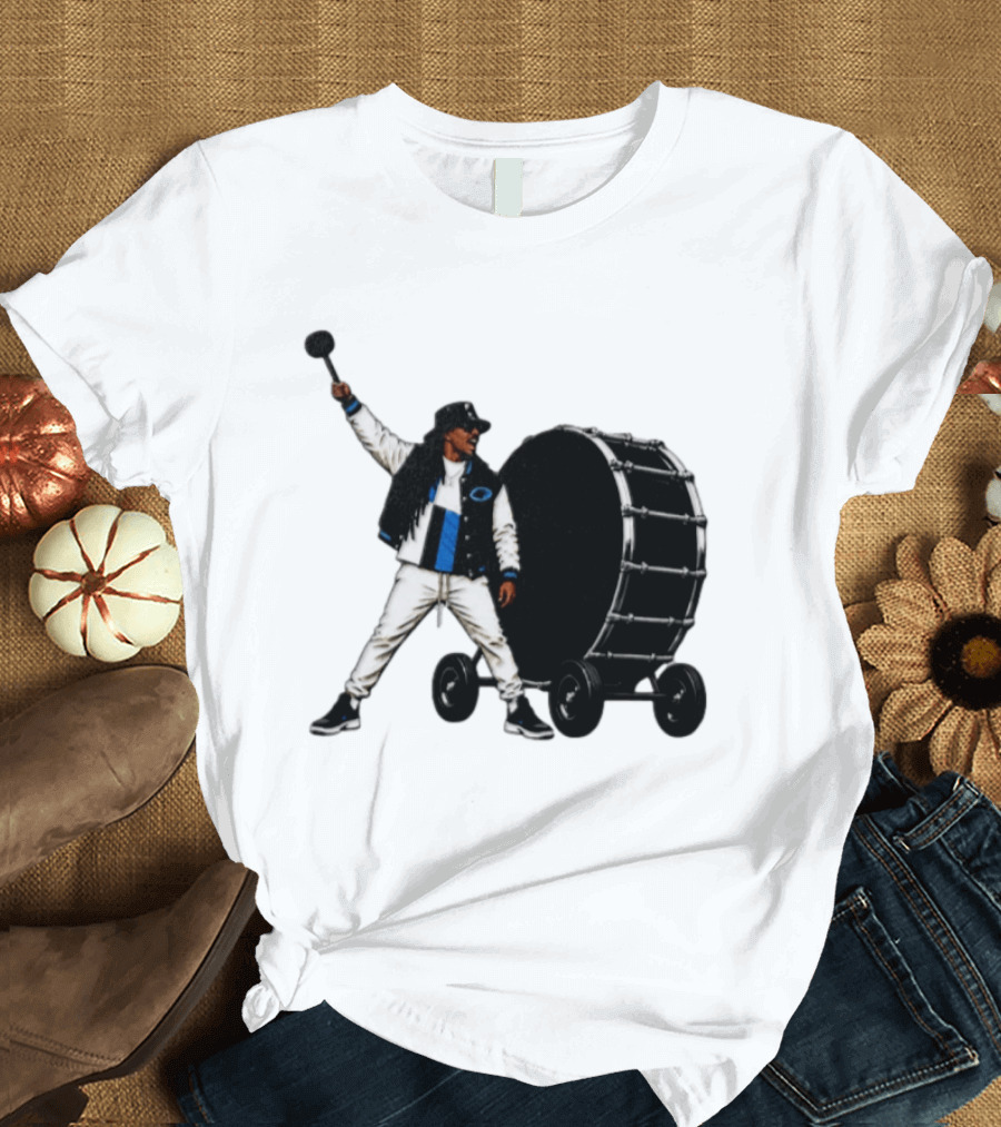 Carolina Panthers For The Culture Drummer Marching Band Fan Gear T-Shirt
