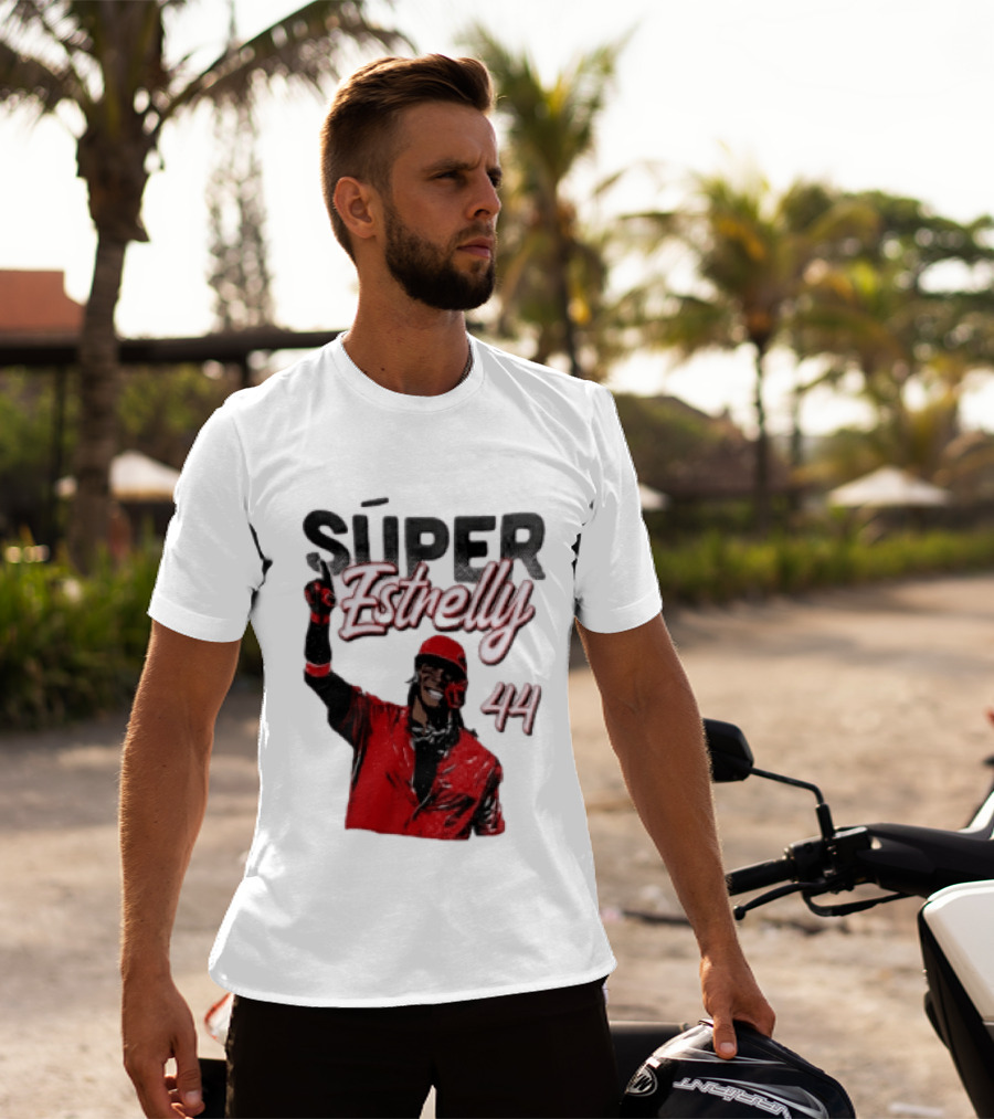 Elly De La Cruz Súper Estrelly 44 Cincinnati Reds T-Shirt
