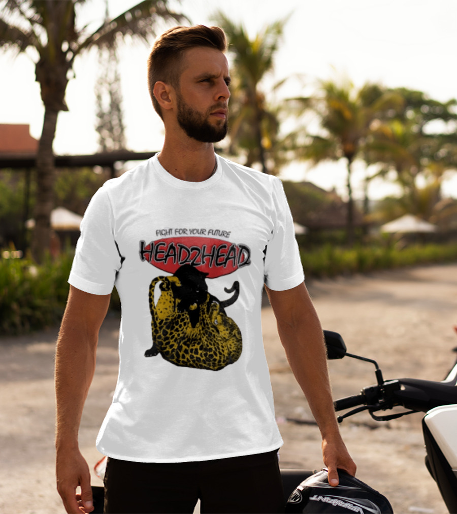 Fight For Your Future Head2Head Panther And Leopard T-Shirt