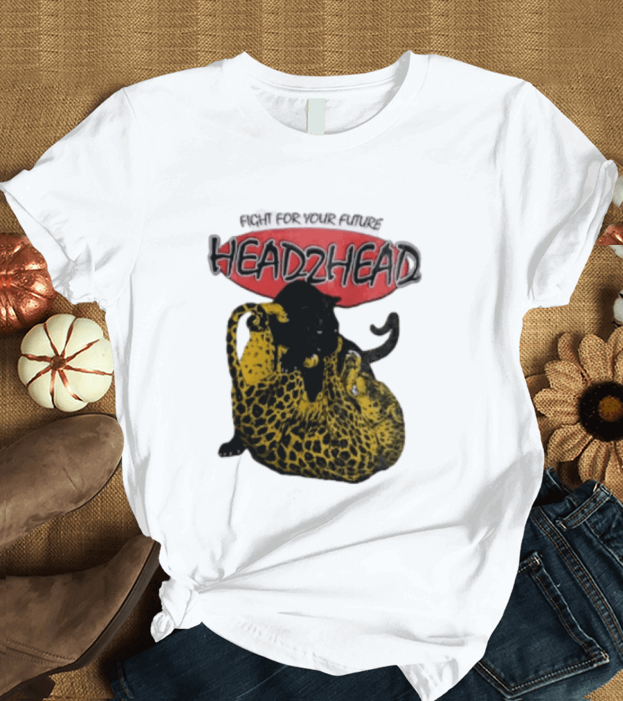 Fight For Your Future Head2Head Panther And Leopard T-Shirt
