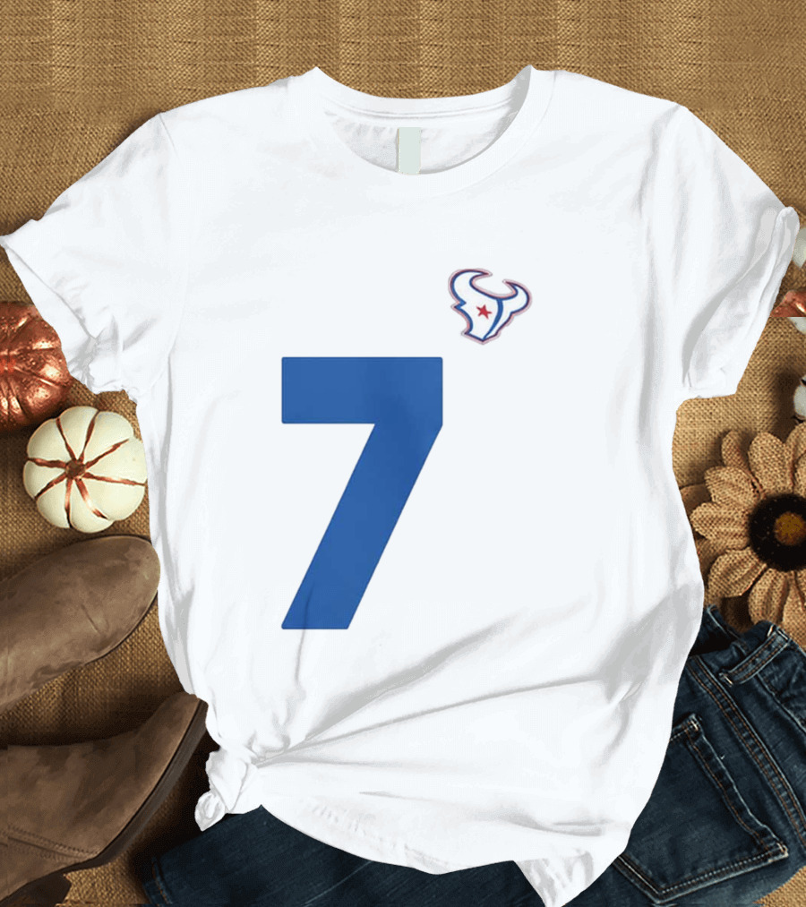 Houston Texans 2026 Rivalries Football 7 T-Shirt