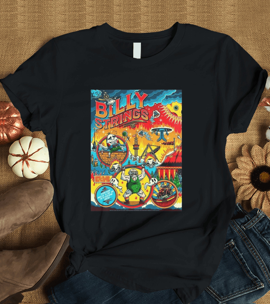 Billy Strings Ionia Freak Fair August 28 2026 Night 1 Ionia MI T-Shirt