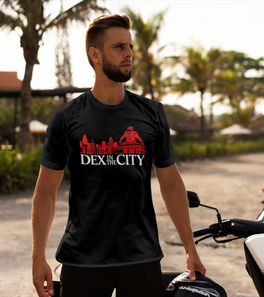 Dex In The City Football Skyline Adventure T-Shirt