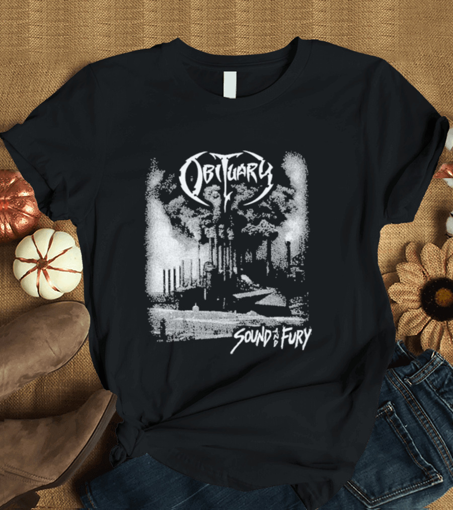Obituary Sound And Fury 2026 World Demise T-Shirt