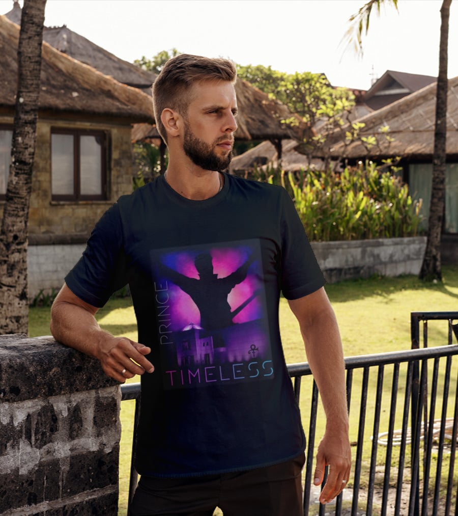 Prince Timeless Paisley Park Iconic Silhouette Purple Celebration August 28 2026 T-Shirt