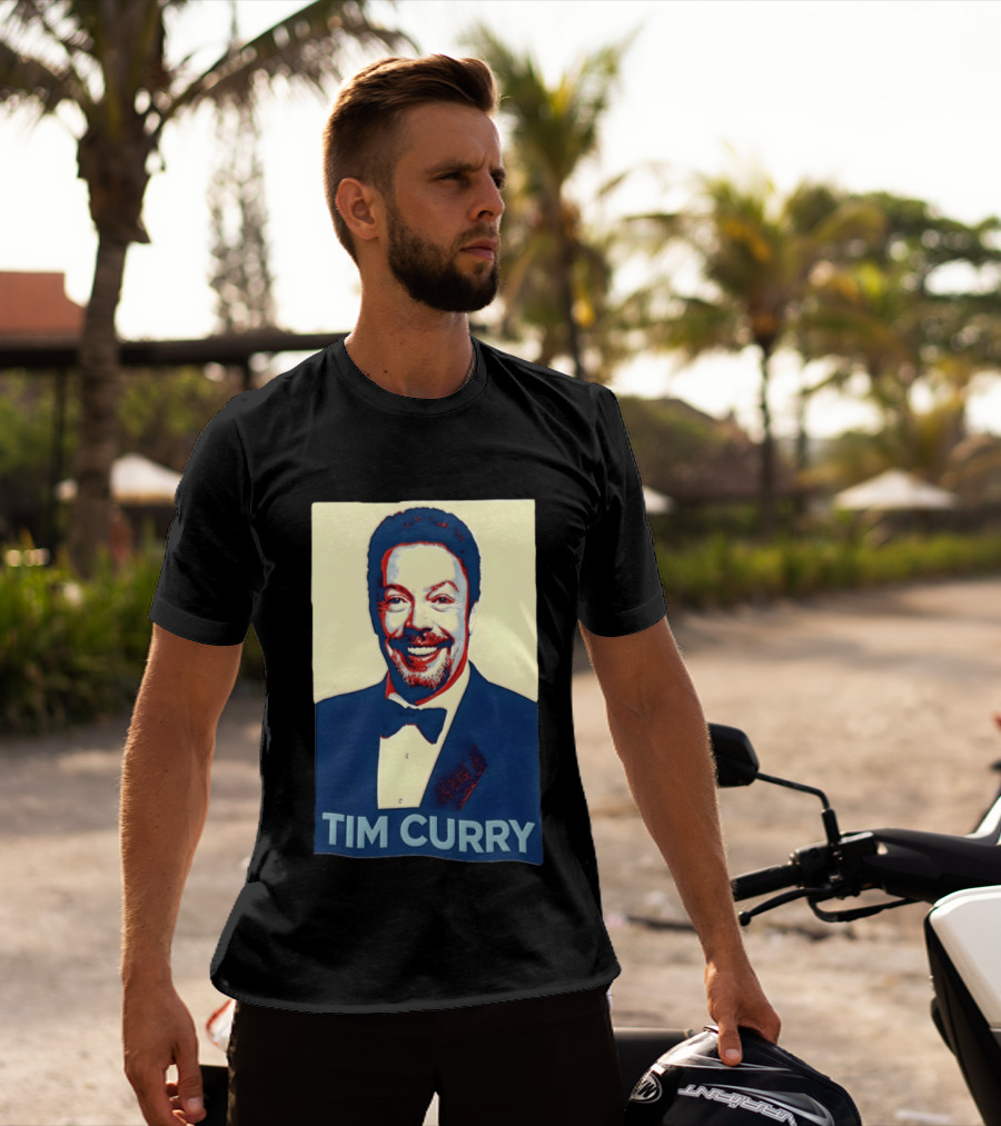 Tim Curry Iconic Obama Hope T-Shirt
