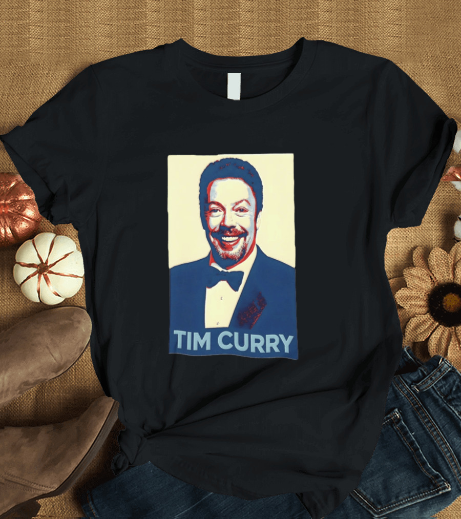 Tim Curry Iconic Obama Hope T-Shirt