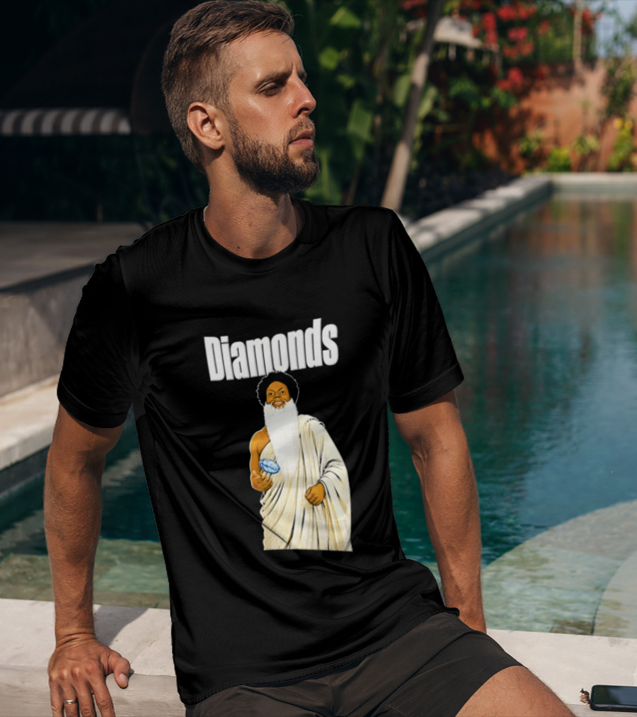 Diamonds Randy Moss Minnesota Vikings Iconic Sports Legend T-Shirt