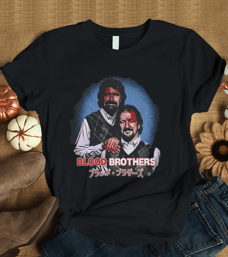 Mick Foley Terry Funk Blood Brothers T-Shirt