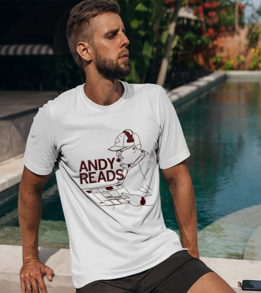Andy Reads Kansas City Chiefs Coach Andy Reid T-Shirt