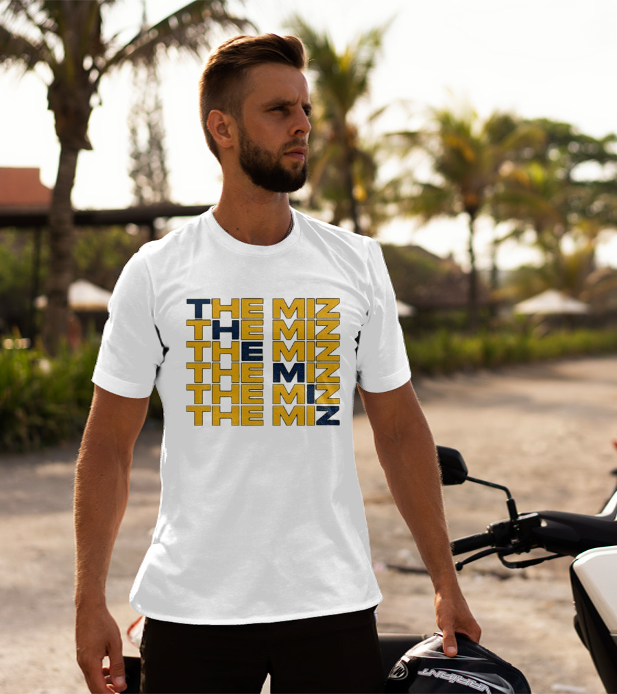 Jacob Misiorowski The Miz Milwaukee Baseball Stacked T-Shirt