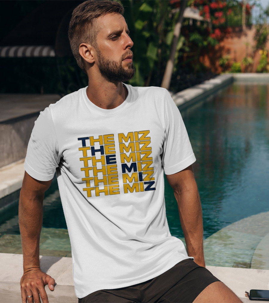Jacob Misiorowski The Miz Milwaukee Baseball Stacked T-Shirt