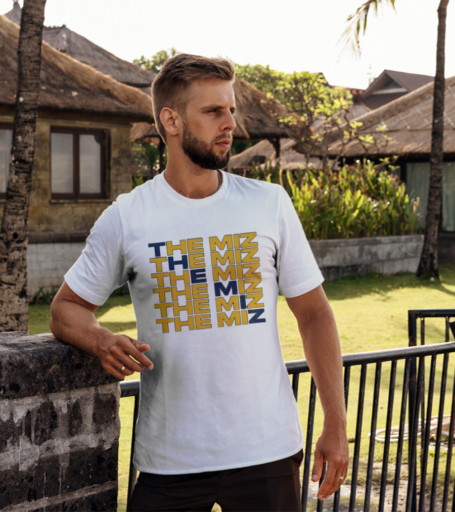 Jacob Misiorowski The Miz Milwaukee Baseball Stacked T-Shirt