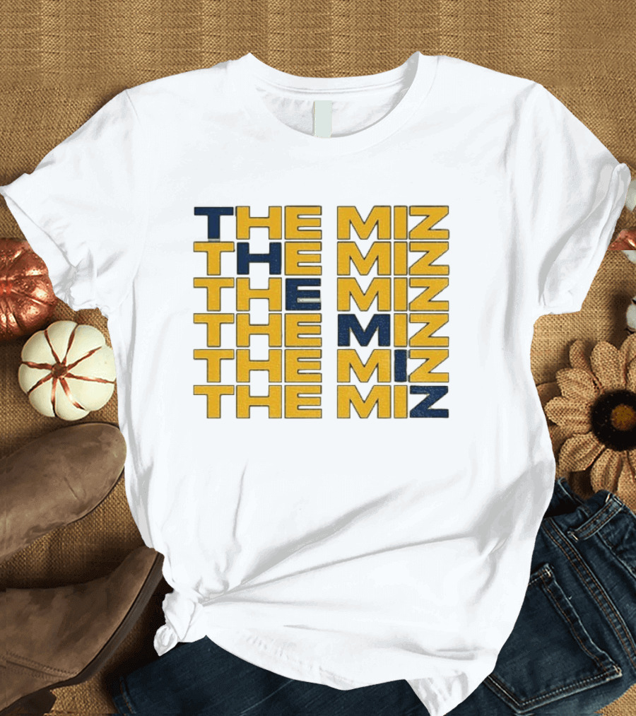 Jacob Misiorowski The Miz Milwaukee Baseball Stacked T-Shirt