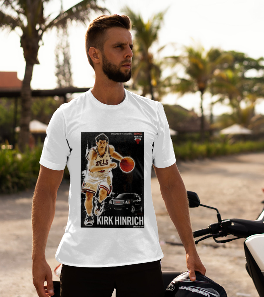 Kirk Hinrich Chicago Bulls GMC Basketball Action T-Shirt