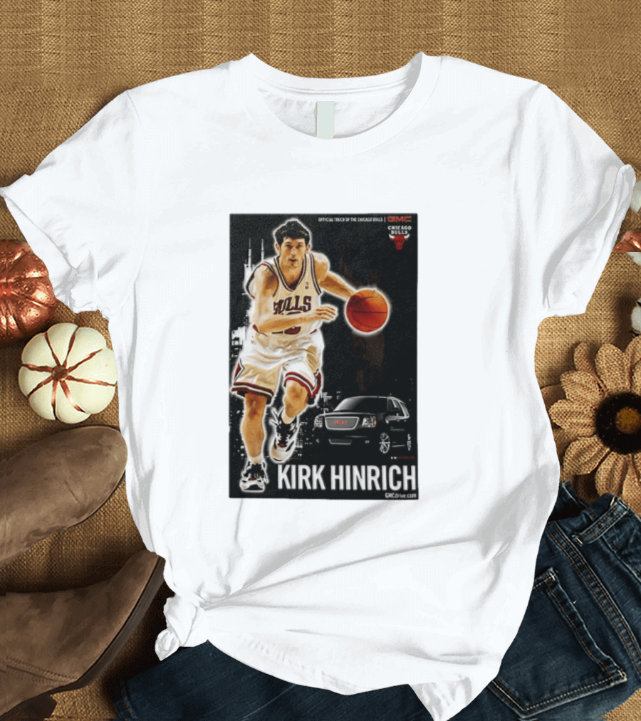Kirk Hinrich Chicago Bulls GMC Basketball Action T-Shirt