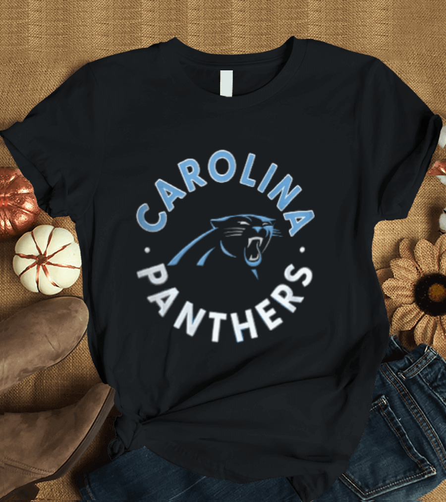 Carolina Panthers Team Spirit Feline T-Shirt