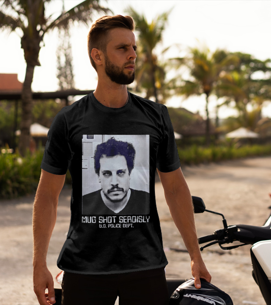 Shot Seriously N.O. Police Dept. Viral Pop Culture T-Shirt