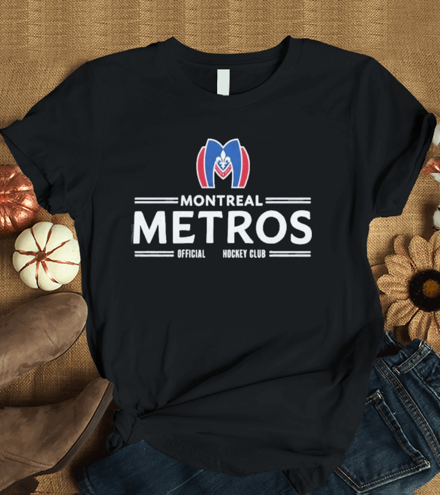 Montreal Metros Official Hockey Club Hudson Williams T-Shirt