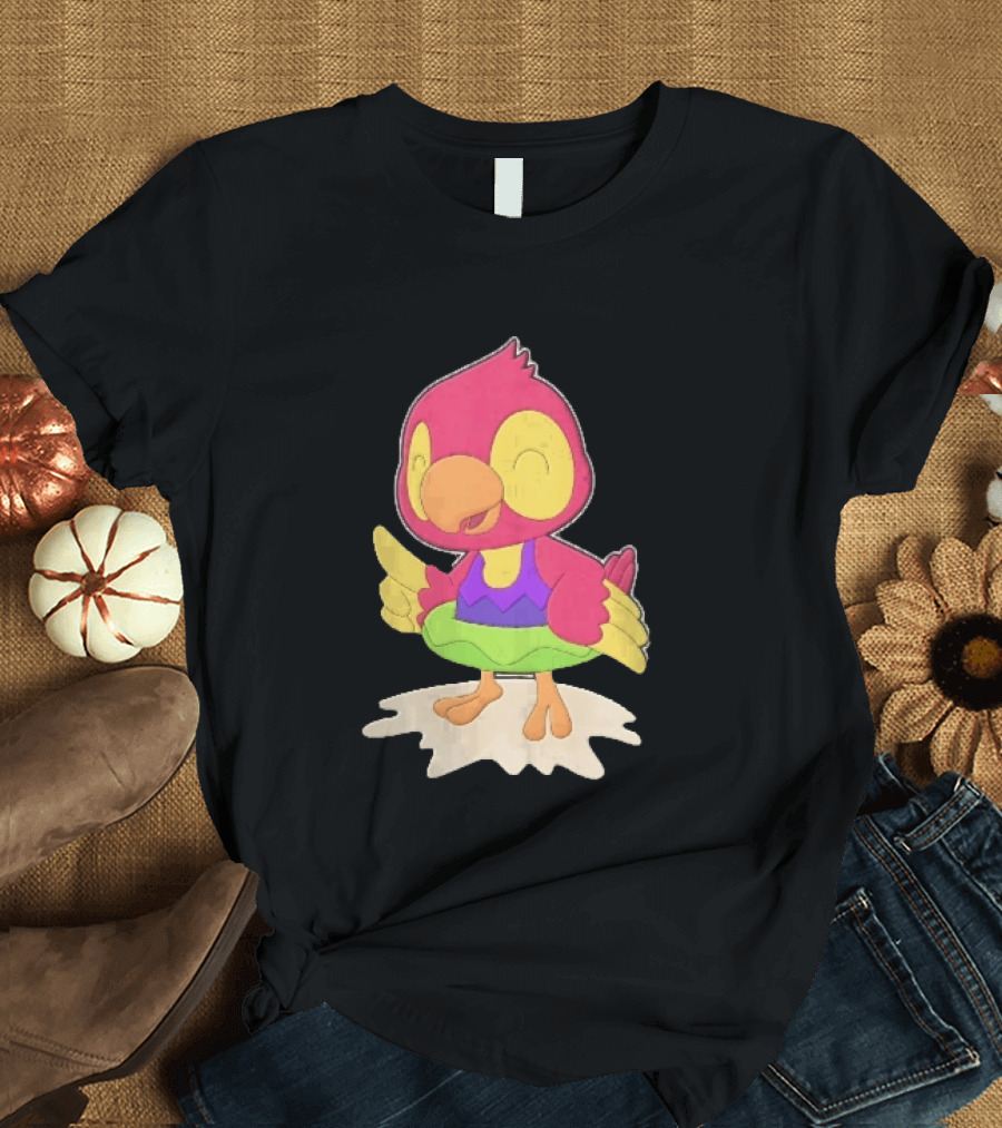 Parrot Inflatable Float Summer Fun Bird T-Shirt