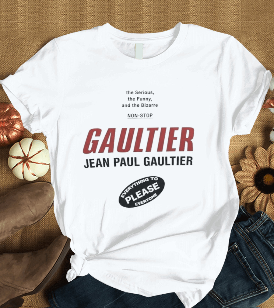 Anna Lewandowska Jean Paul Gaultier The Tacky The Fancy And The Elegancy T-Shirt