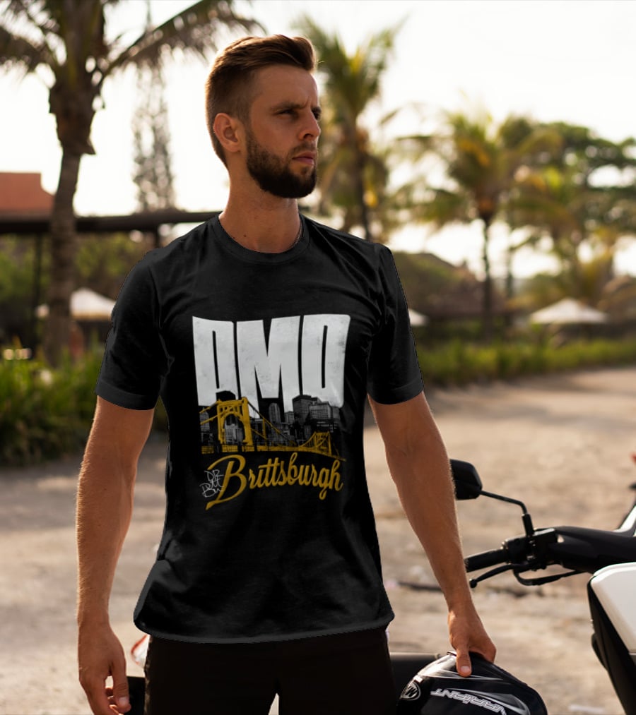 DMO Britt Baker Brittsburgh City Skyline Bridge T-Shirt