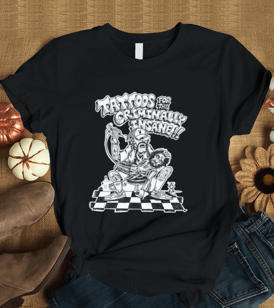 Criminal Tattoos For The Criminally Insane Cowabunga Pizza Dudes T-Shirt