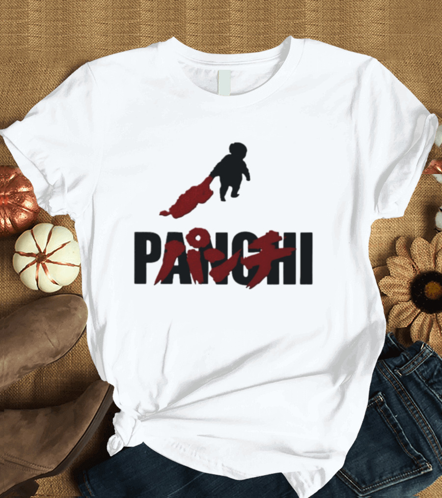 Panchi Monkey Teddy Bear Japanese T-Shirt