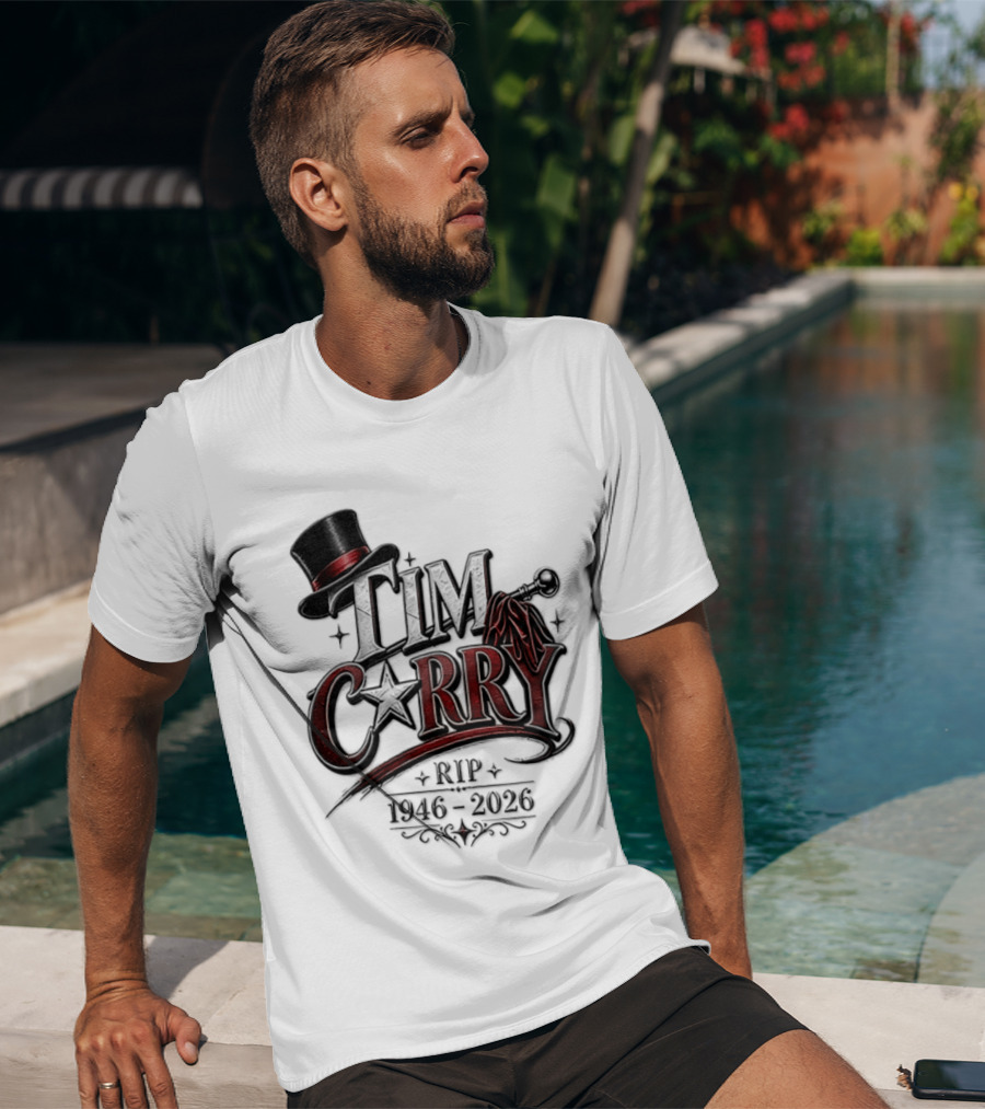 Tim Curry RIP 1946 2026 Top Hat And Cape T-Shirt