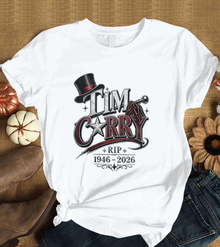 Tim Curry RIP 1946 2026 Top Hat And Cape T-Shirt