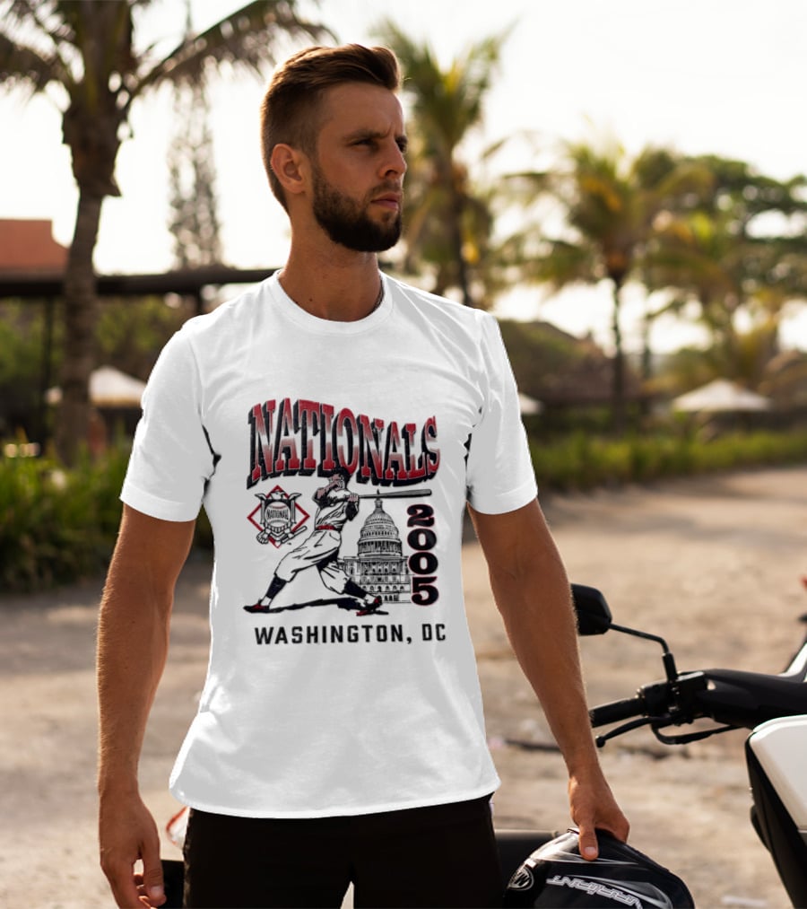 Washington Nationals 2005 Washington DC Baseball T-Shirt