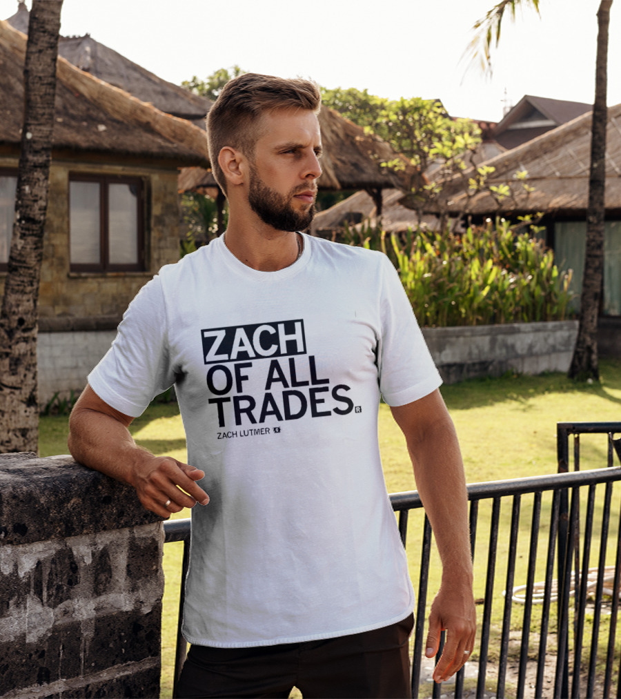 Zach Of All Trades Zach Lutmer Iowa Hawkeyes T-Shirt