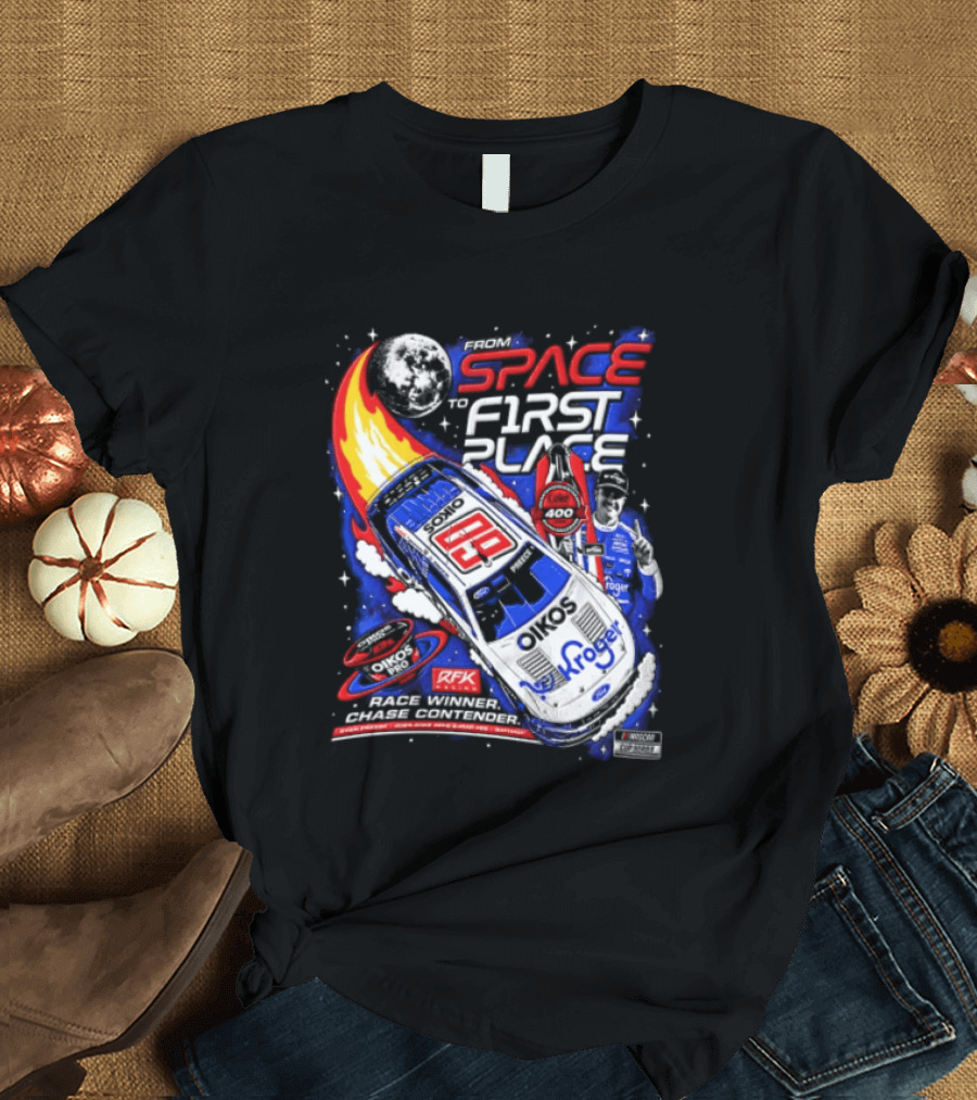 Ryan Preece Space To First Kroger RFK Racing 09 T-Shirt