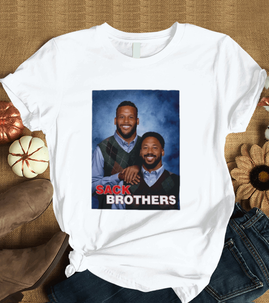 Aaron Donald Myles Garrett Sack Brothers Step Brothers T-Shirt