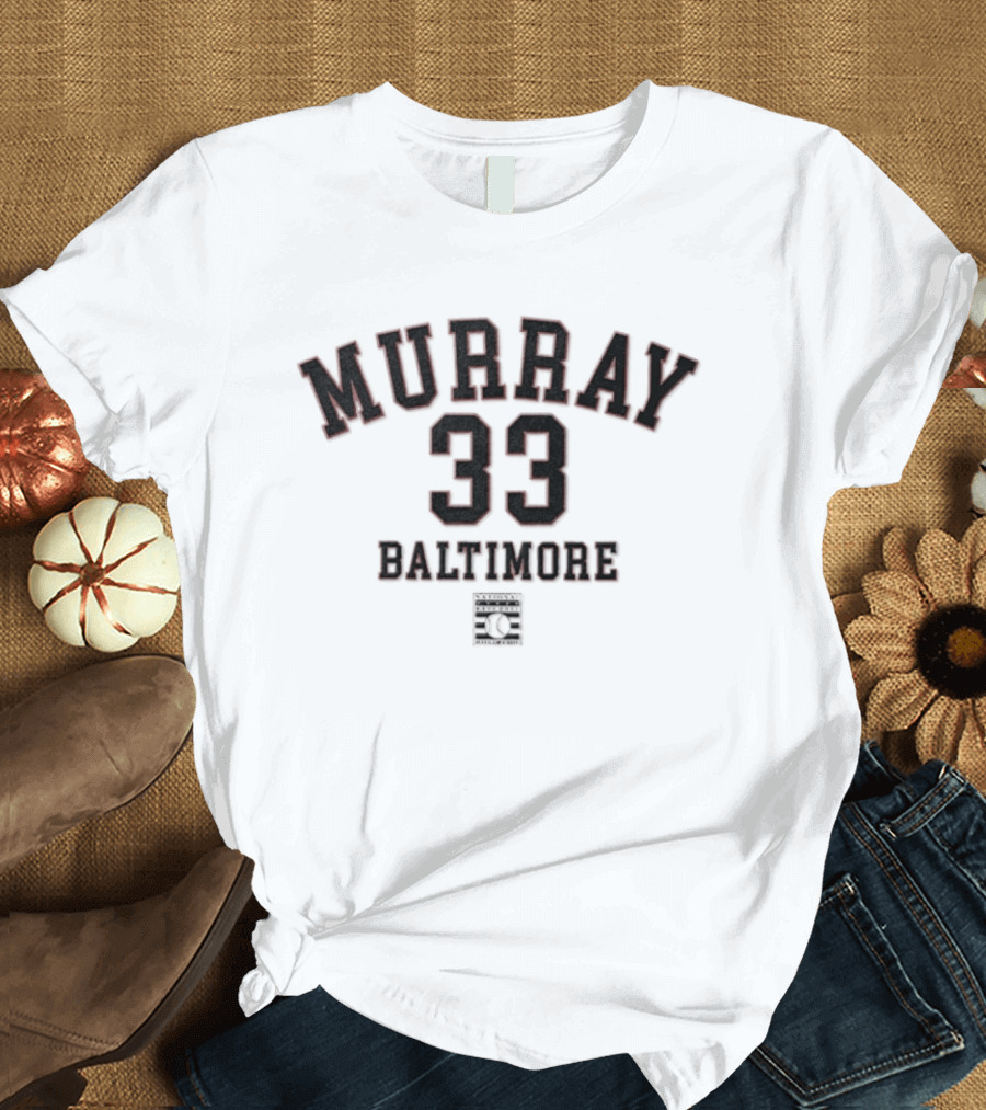 Eddie Murray 33 Baltimore Orioles MLB 2026 October's Finest T-Shirt