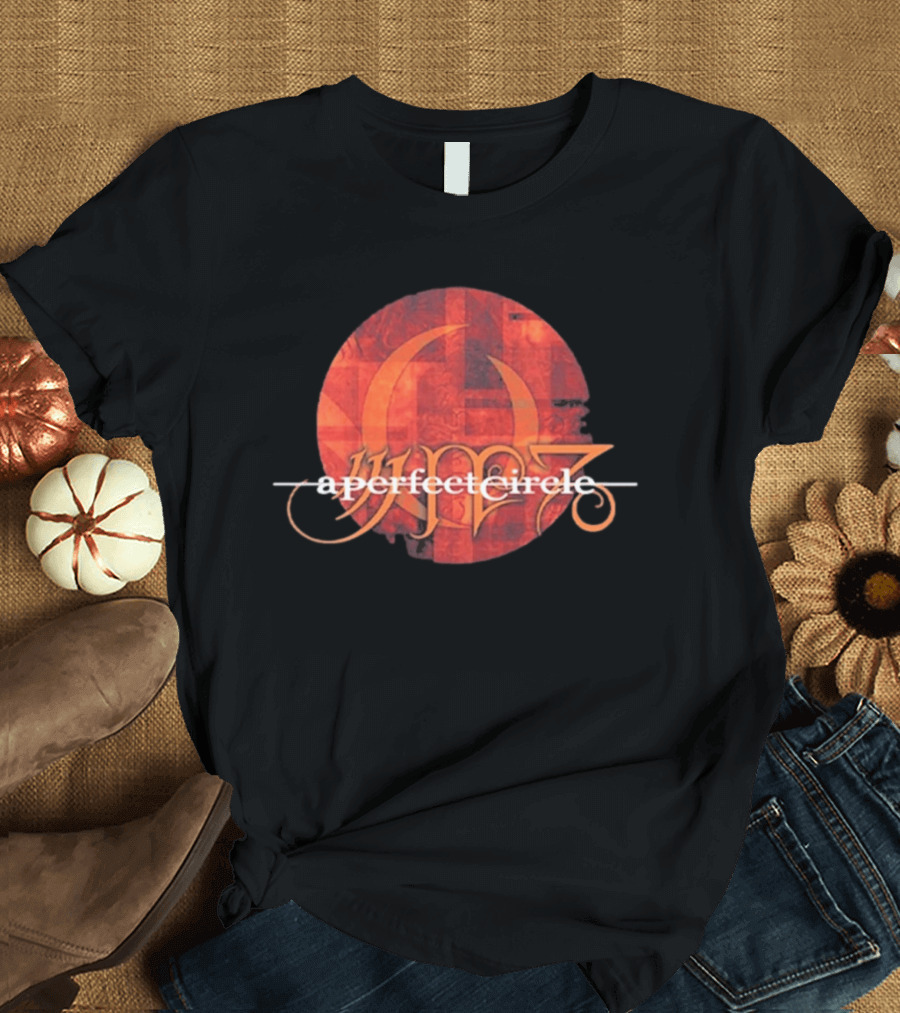 A Perfect Circle Band Logo Red T-Shirt