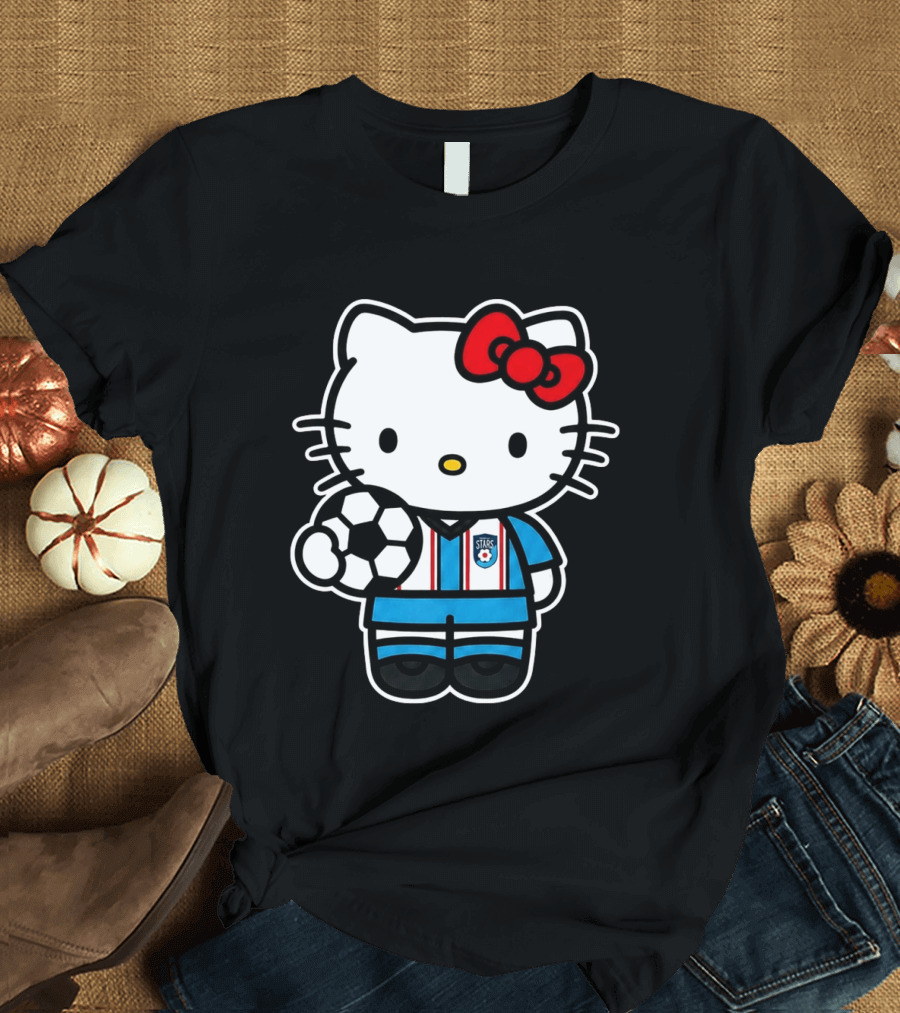Hello Kitty Chicago Soccer Stars Team Collaboration T-Shirt