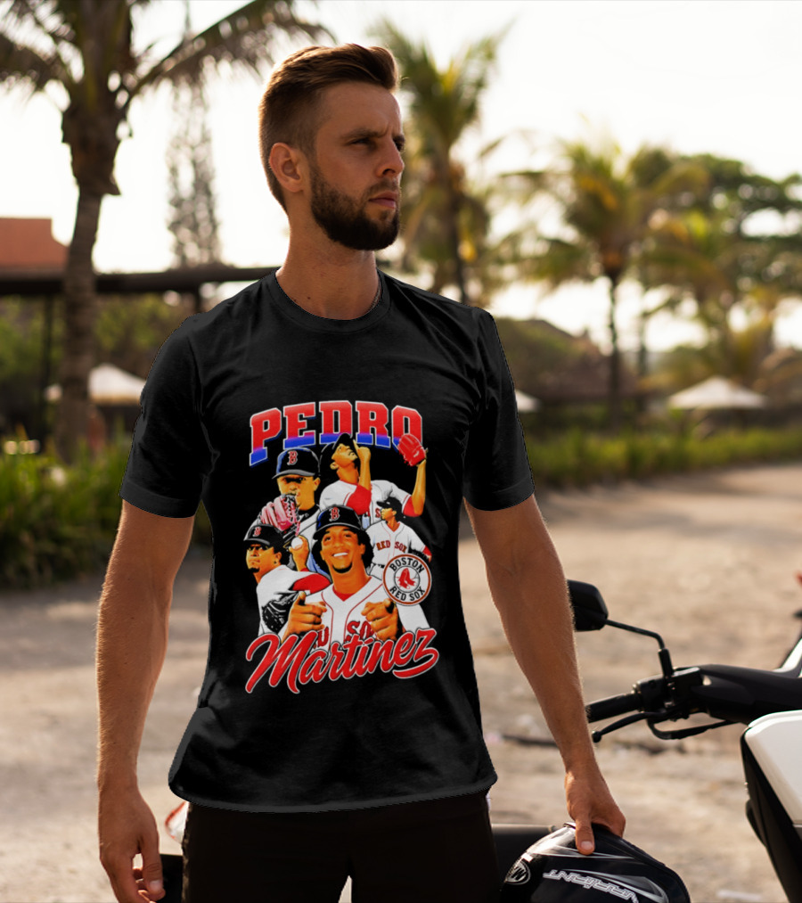 Pedro Martinez Boston Red Sox MLB Legends 2026 T-Shirt