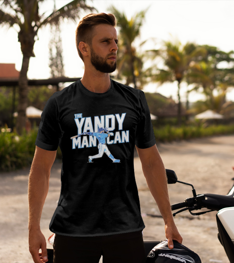 The Yandy Man Can Yandy Diaz Tampa Bays Baseball T-Shirt