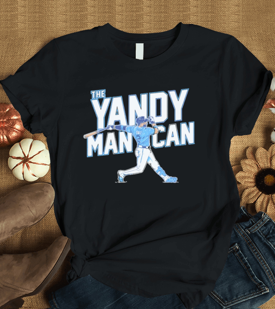 The Yandy Man Can Yandy Diaz Tampa Bays Baseball T-Shirt