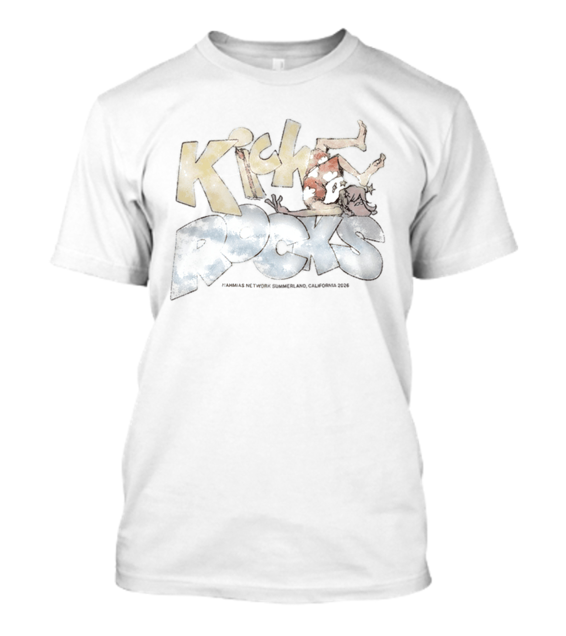 BTS Seokjin Los Angeles Day 1 Nahmias Network California Kick Rocks T-Shirt