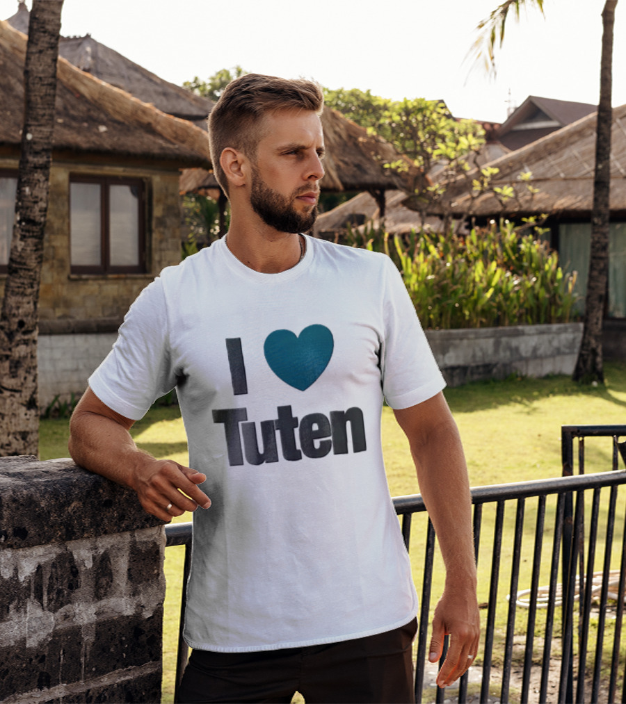 I Love Tuten Heart T-Shirt
