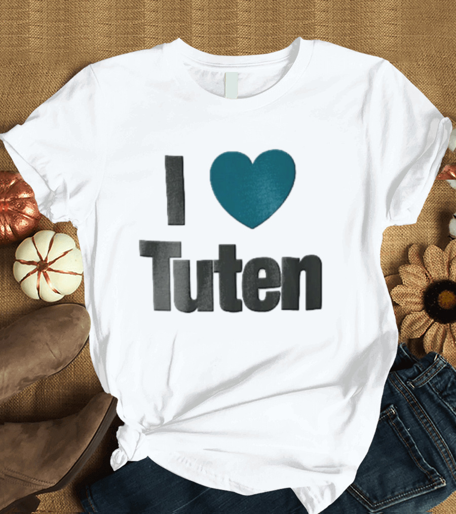 I Love Tuten Heart T-Shirt
