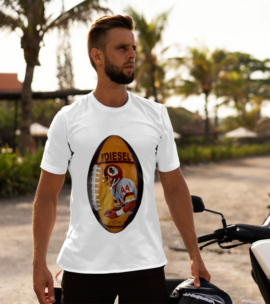 The Diesel Washington Redskins Football Vintage Memorabilia Image T-Shirt