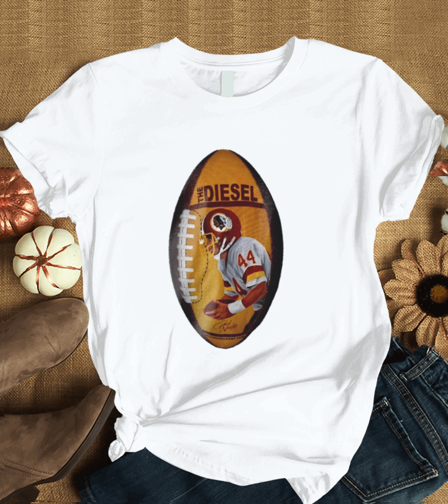 The Diesel Washington Redskins Football Vintage Memorabilia Image T-Shirt