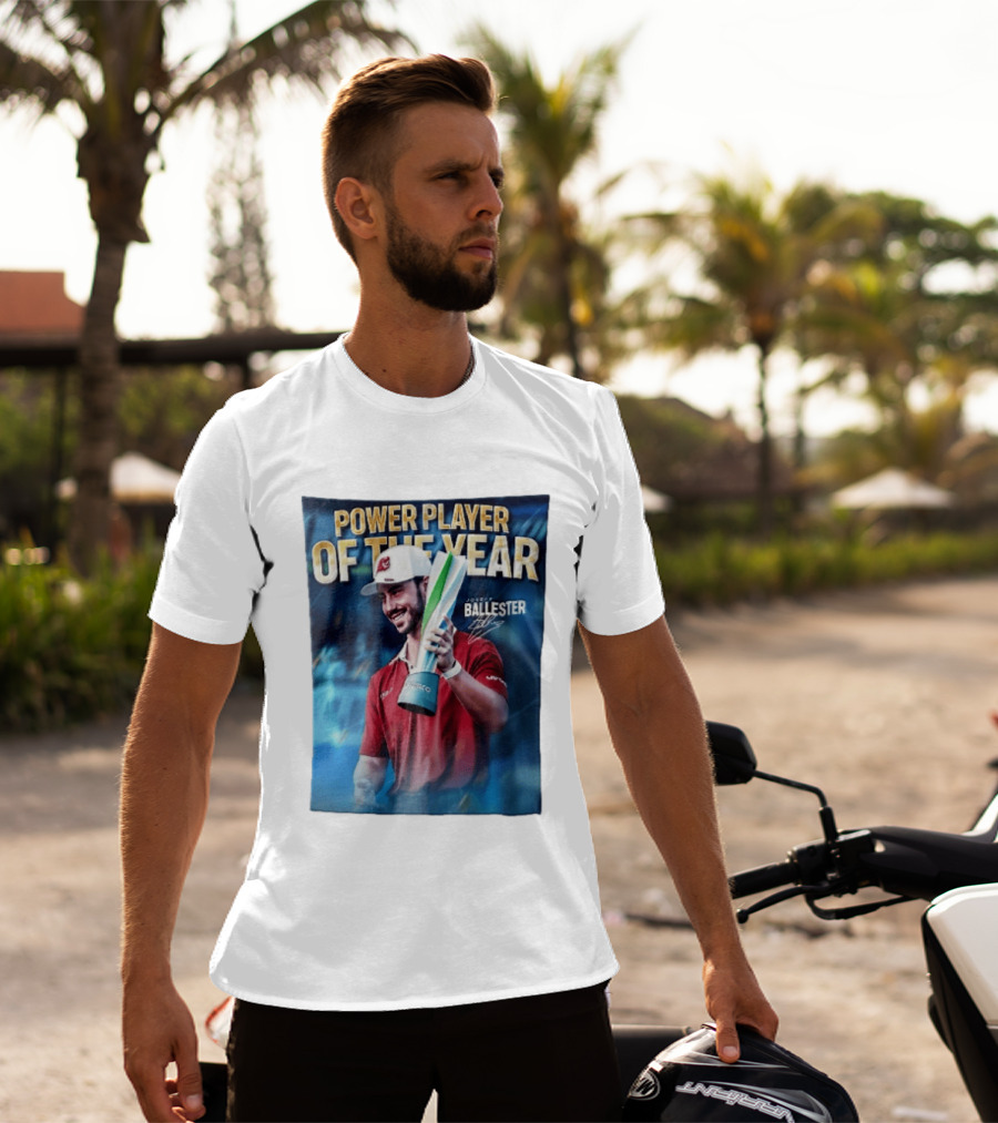 Power Player Of The Year Josele Ballester Champions Trophy Sports Celebration T-Shirt