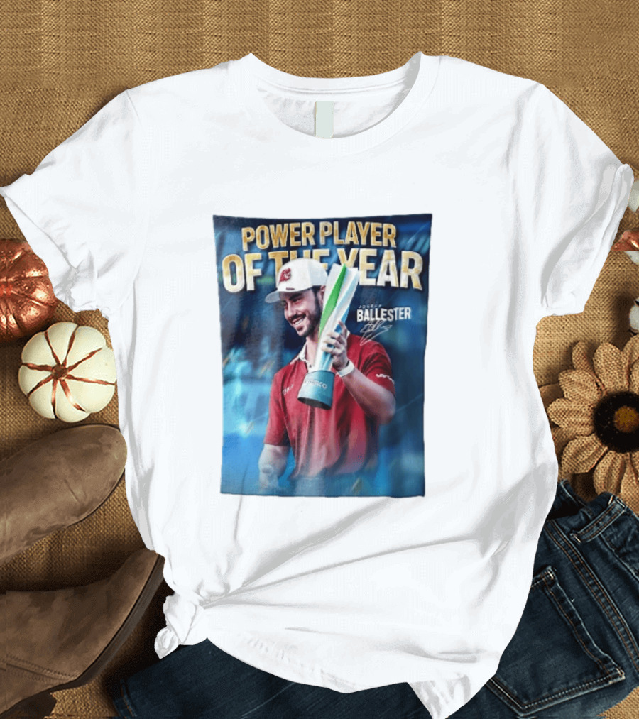 Power Player Of The Year Josele Ballester Champions Trophy Sports Celebration T-Shirt