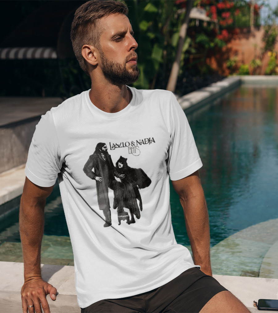 Laszlo And Nadja Bats Gothic Vampire Couple T-Shirt